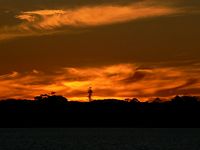 Sunset over Brisbane by RJE