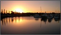 Sunset over the Harbour